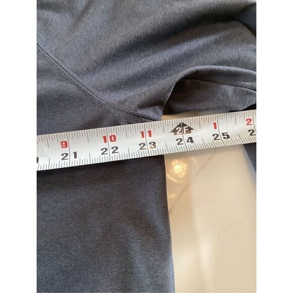 Rhône Mens Reign Midweight 1/4 Zip Sweatshirt Sz XL Gray Activewear - Picture 9 of 11